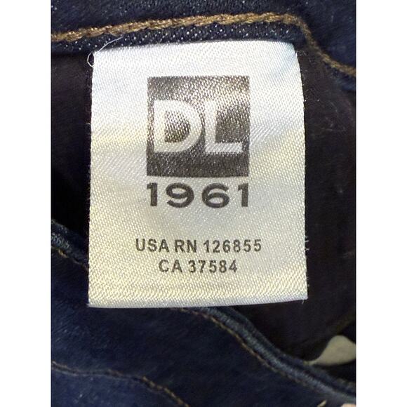 DL1961 Women's Coco Curvy Ankle Skinny‎ Jeans Stoney Dark Wash Size 26 - Picture 4 of 6